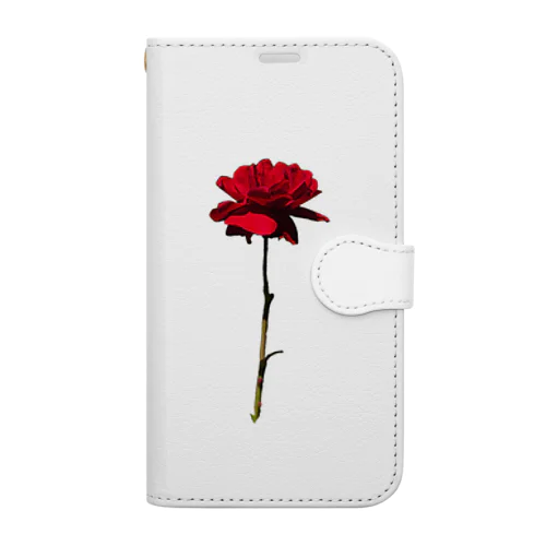 薔薇 Book-Style Smartphone Case