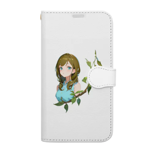 女の子 Book-Style Smartphone Case