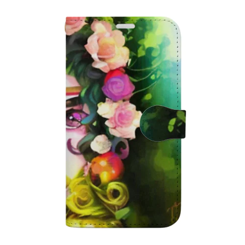 universalPrincess The joy of the green sparkling garden Book-Style Smartphone Case