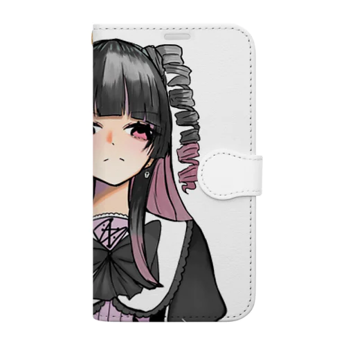 地雷系女の子 Book-Style Smartphone Case