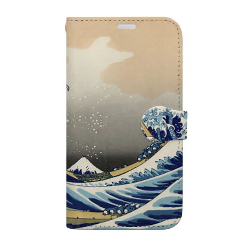 富嶽三十六景 神奈川沖浪裏 / The Great Wave Off the Coast of Kanagawa Book-Style Smartphone Case