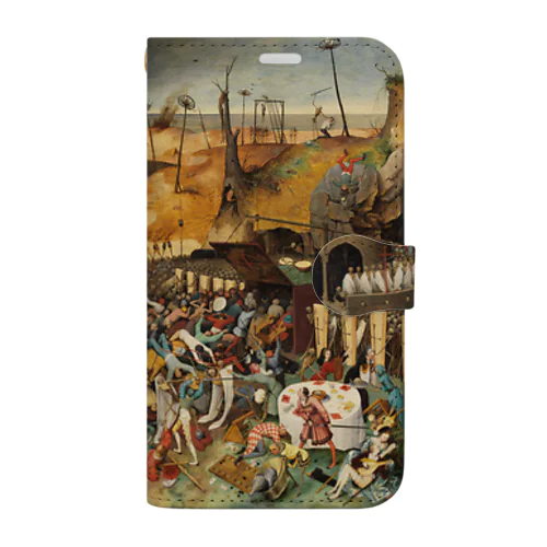 死の勝利 / The Triumph of Death Book-Style Smartphone Case