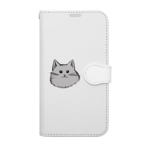 ドヤ顔ねこ Book-Style Smartphone Case