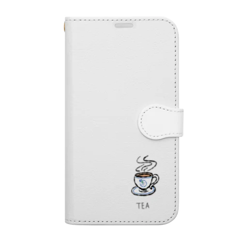 TEA_透明 Book-Style Smartphone Case