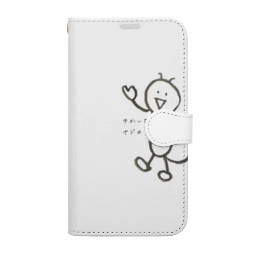 ゆかいなヤドカリ 手帳型スマホケース