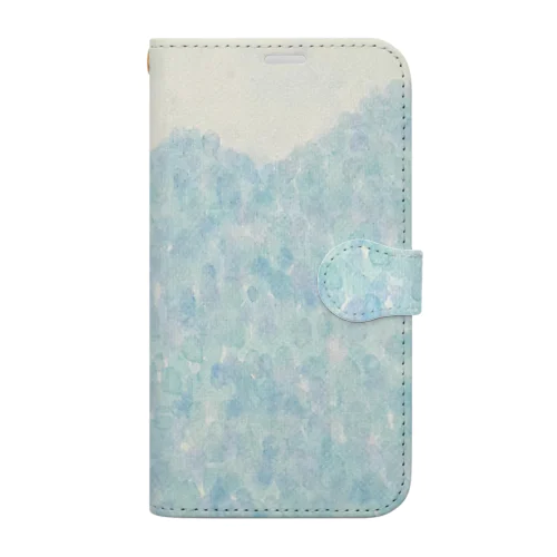 紫陽花のお山 Book-Style Smartphone Case