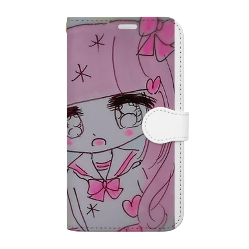 みみガール💞 Book-Style Smartphone Case