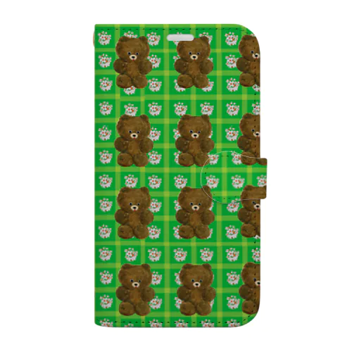 KUMAKUMAKUMA Book-Style Smartphone Case