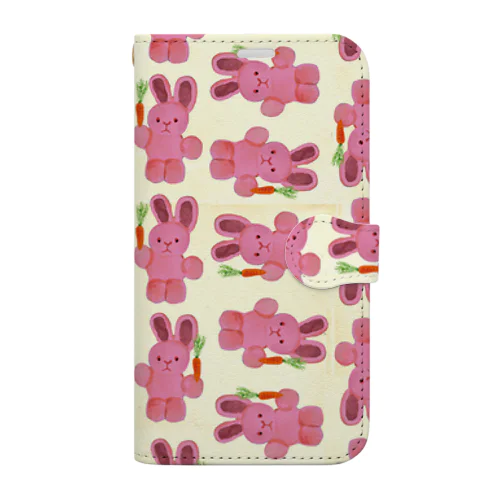 NINJIN USAGI Book-Style Smartphone Case