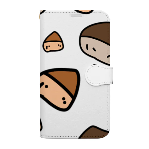 栗大集合 Book-Style Smartphone Case