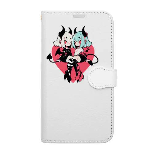 プラーナとミントガム Book-Style Smartphone Case