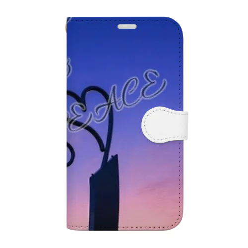 Love & Peace Book-Style Smartphone Case