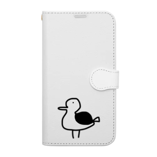 ゆるいカモメ Book-Style Smartphone Case