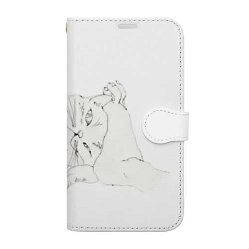 ヨコネコ Book-Style Smartphone Case