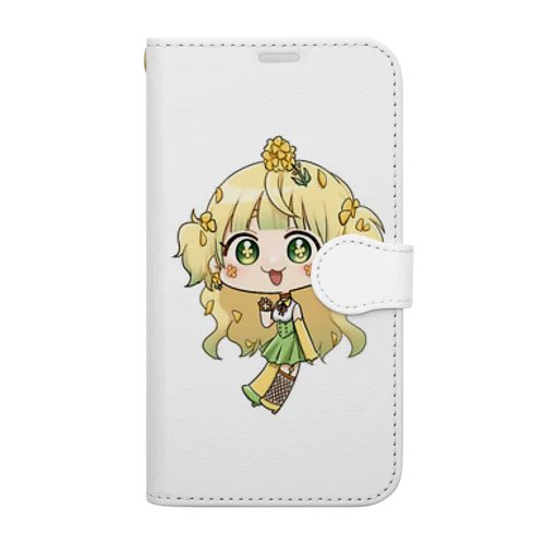 菜の花ちゃん Book-Style Smartphone Case