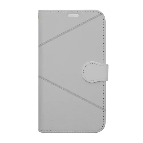 Ribbon Art . Gray . Book-Style Smartphone Case