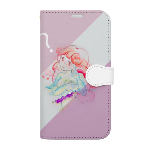 記号姉妹　？ちゃん Book-Style Smartphone Case