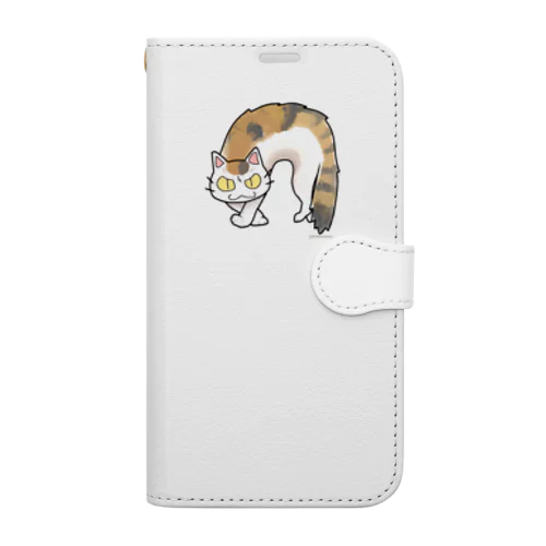 ふしゃ猫ミケシリーズ Book-Style Smartphone Case