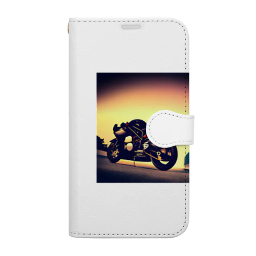 独創的なバイクプリント Book-Style Smartphone Case