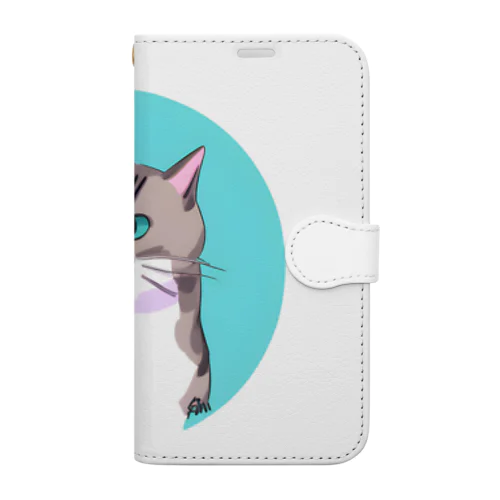 気ままな野良猫君 Book-Style Smartphone Case