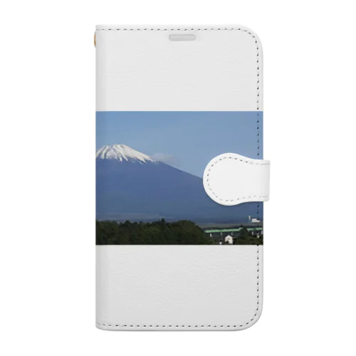 今朝の富士山 Book-Style Smartphone Case