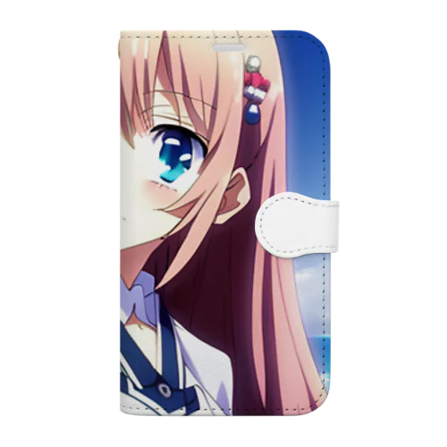 夢の少女"(∩>ω<∩)" Book-Style Smartphone Case