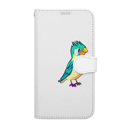 bird 手帳型スマホケース