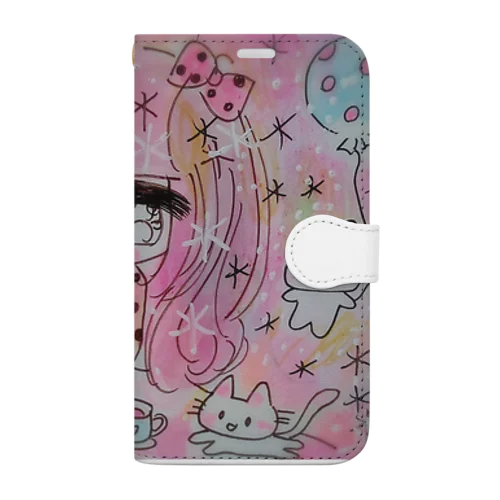 🎀おすましみみたん🍒✨🎀 Book-Style Smartphone Case