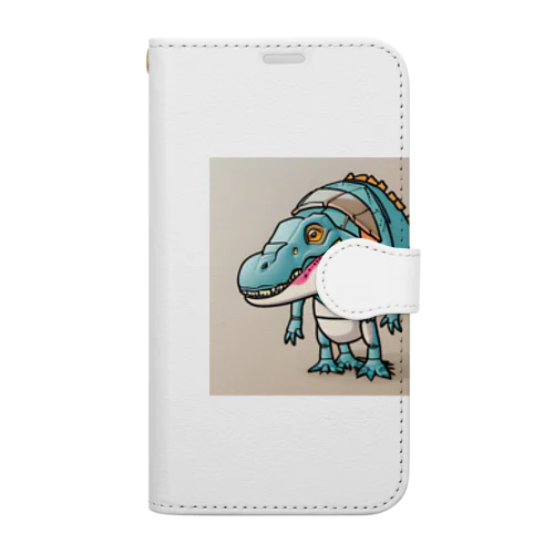 T-Rexアリゲーター Book-Style Smartphone Case