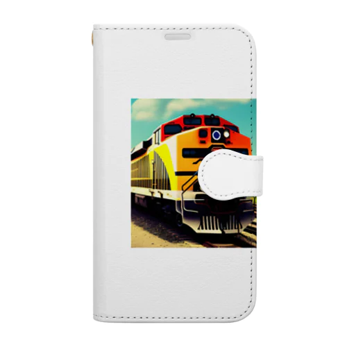 鉄道マニアくん Book-Style Smartphone Case