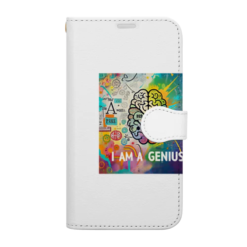 I am a genius Book-Style Smartphone Case