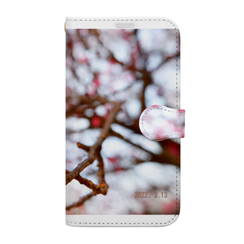 紅梅 Book-Style Smartphone Case