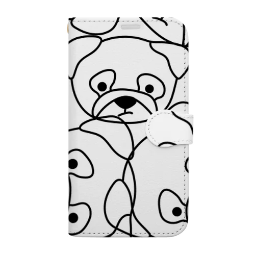 Dog family Book-Style Smartphone Case