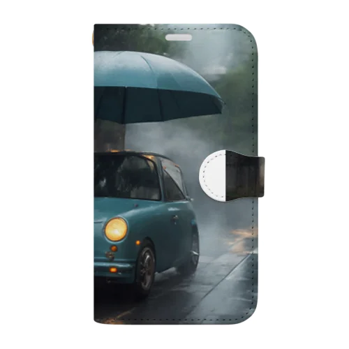 雨車 Book-Style Smartphone Case