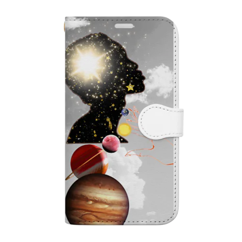 Universe is my home Book-Style Smartphone Case