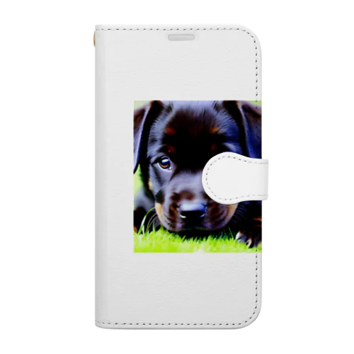 仔犬 Book-Style Smartphone Case