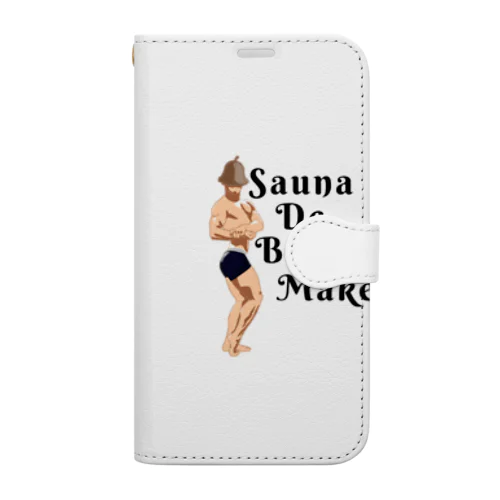 Sauna De Body Make 手帳型スマホケース