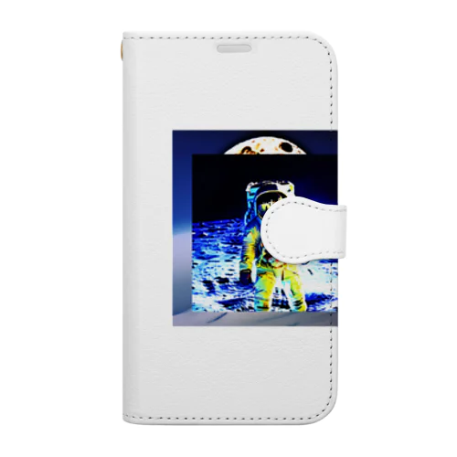 スペースWORLD Book-Style Smartphone Case