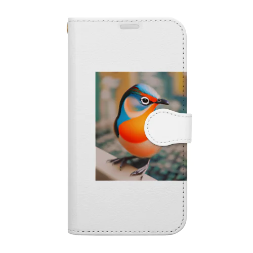 虹の鳥グッズ Book-Style Smartphone Case