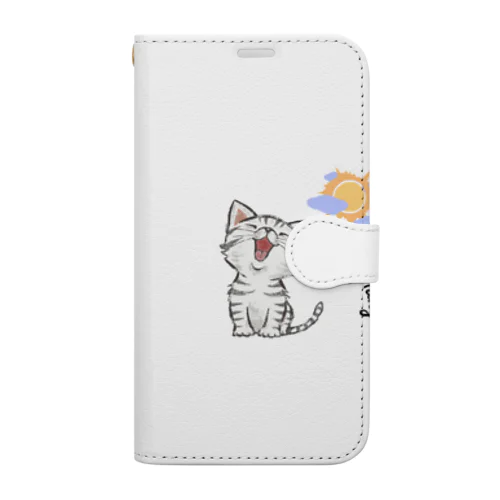 始まりの猫 Book-Style Smartphone Case