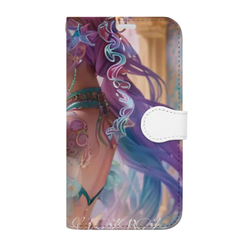 healing mermaid LARA Book-Style Smartphone Case