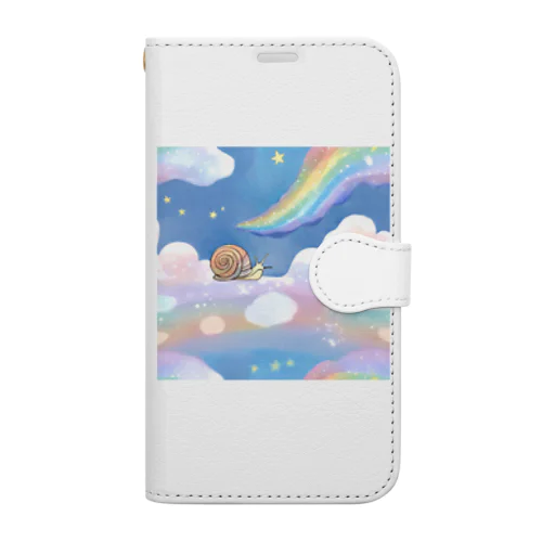 雲の上でちょっと休憩 Book-Style Smartphone Case