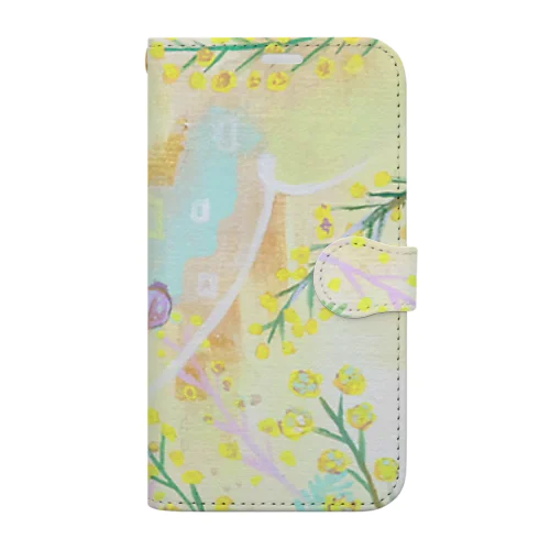 ミモザ［mimosa］ Book-Style Smartphone Case