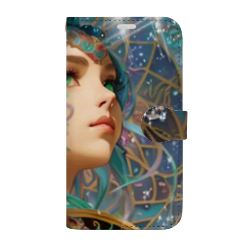 universal mermaid LARA Book-Style Smartphone Case