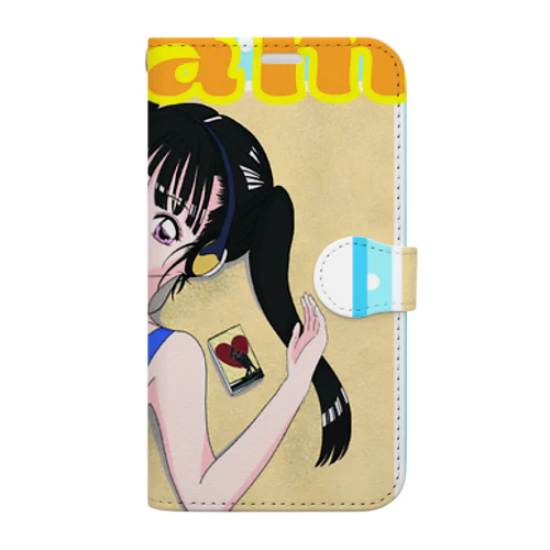 Japanolofi Records 42th Cream Goods Book-Style Smartphone Case