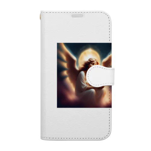 天使の守護 Book-Style Smartphone Case