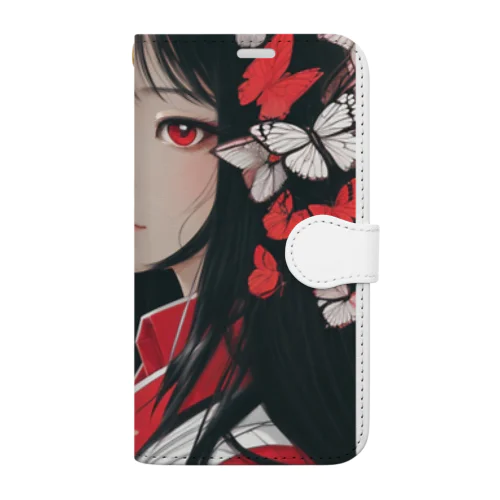 大正レトロJYOSI　シュリ:syuri【ロゴ入り】 Book-Style Smartphone Case