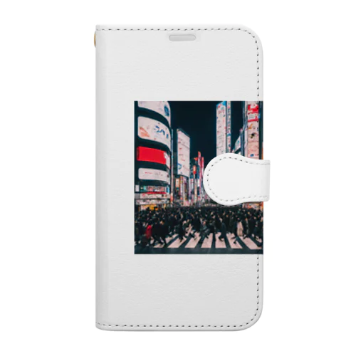 渋谷 Book-Style Smartphone Case