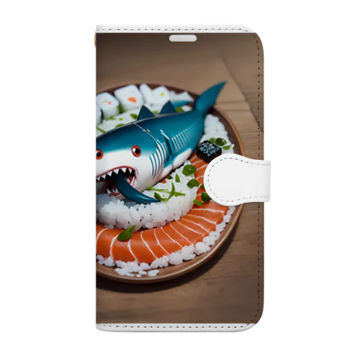 メガロ丼 Book-Style Smartphone Case