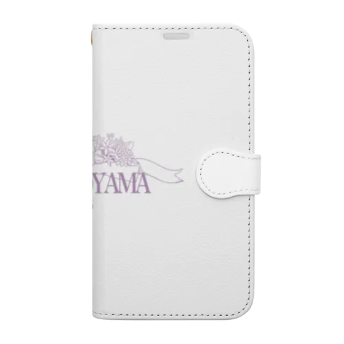 れーなんぼ誕生日記念グッズ【名前&日付付ロゴ②】 Book-Style Smartphone Case